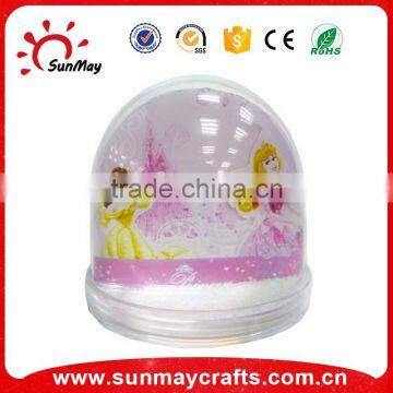 High Quality Custom Christmas Resin Glass Human Snow Globe With Santa Claus Inside photo-5