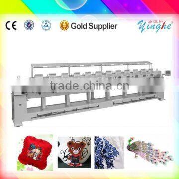 Hot!!!High quality Mixed Embroidery Machines (Flat+Sequin+Taping+simple chenille+Cording)