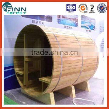 Red cedar far infrared tourmaline sauna room dome sauna