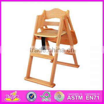 Wholesale Wooden Baby Chair,comfortable Wooden Toy Baby Feeding Chair,cheap Baby Feed Chair Dining Chair W08F034 photo-2