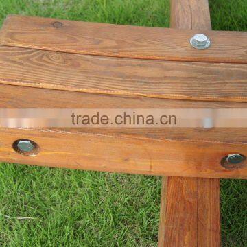 13FT Garden Patio Assembled ARC Double Cotton Hammock With Wood Stand photo-6