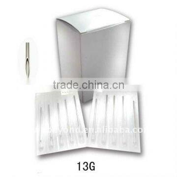 Body Piercing Sterile Needles 10,12,13,14,15,16,18,20G Navel Nose Ear