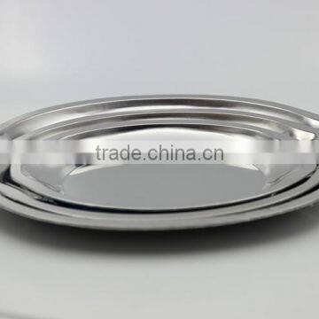Custom Made Deep Stainless Steel Dinner Plate & Dishes With Thick Wall photo-4