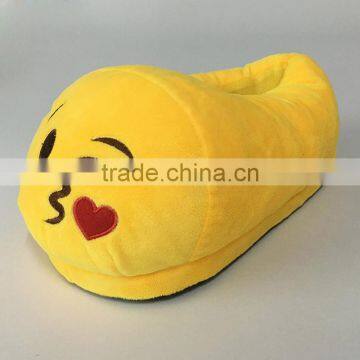 Hot Sale Plush Emoji Slippers, Unisex Adult Winter Warm House Shoes, One Size Fits Most photo-5