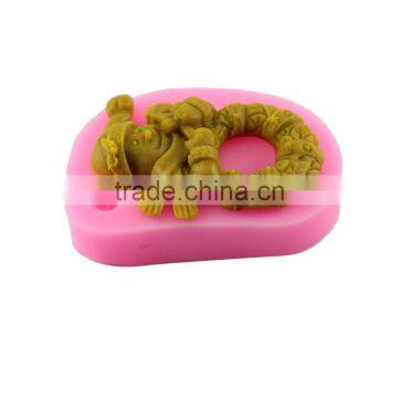 DIY Baking Tool Liquid Silicone Mold Chocolate Cake Mold DIY 1688 Agent photo-2