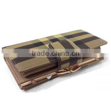 2015 new style design cheap fashion genuine leather wallets