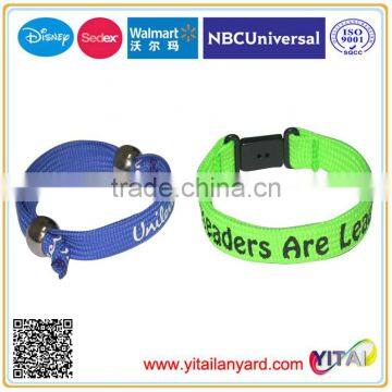 polyester tube bracelet