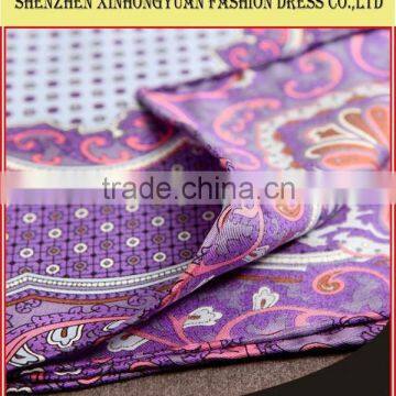 Men High Quality Twill Silk Printed Handkerchief, Silk Bandana photo-3