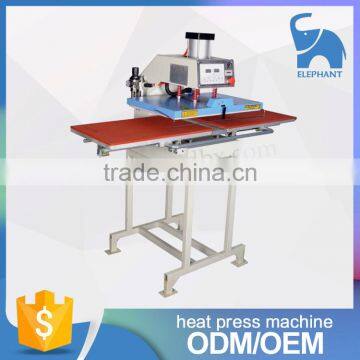 Dual automatic double sided pneumatic heat press machine