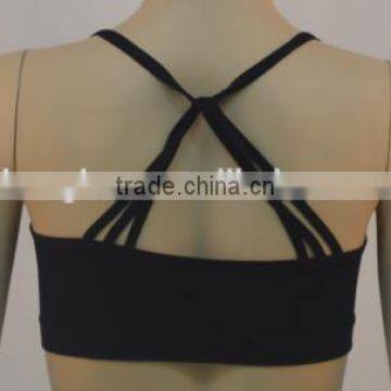 Black Seamless Sport Bra (HB151005) photo-5