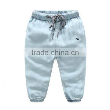 Hottest Summer Cotton Long Denim Pants Boys Jeans 2017 With Embroidery photo-4