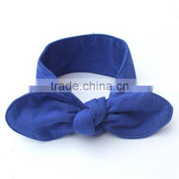 Girl Rabbit Headband Newborn Kids Cotton Elastic Hair Band Baby Top Headband photo-4