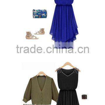 GZY 2015 Summer Comfortable Knee Length Long Dress for Evening Ladies photo-3