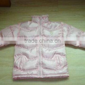 Girls' Padding Jacket In Stock photo-5