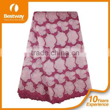2015 High Qualtity Guangzhou Wholesale Chemical Guipure Lace With Sequins CP0070 photo-6