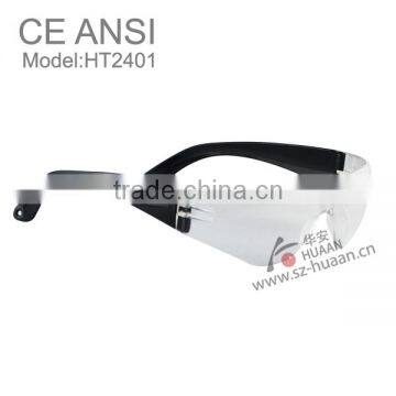 One-piece PC Lens Industrial Transparent Safety Glasses photo-3