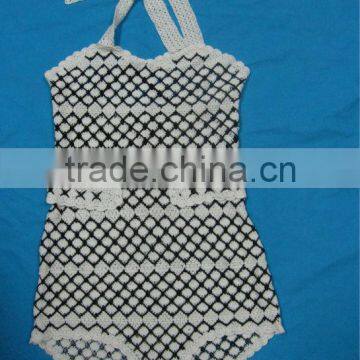 Fashionable Lady Crochet Swimwear Suit