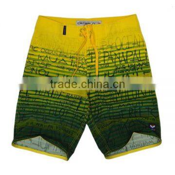100% Polyester Microfiber Contrast Color Boardshorts/Men' s Shorts/ Swimming Trunk photo-2