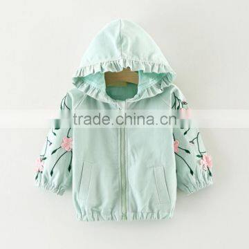 Zm11669a 2018 New Arrivals Wholesale Children's Boutique Clothing Girls Lovely Coat photo-3