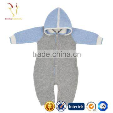 Cashmere Romper Set For Baby photo-2