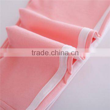 Factory Wholesale 100% Cotton Children Sweat Pants and Girls Trousers