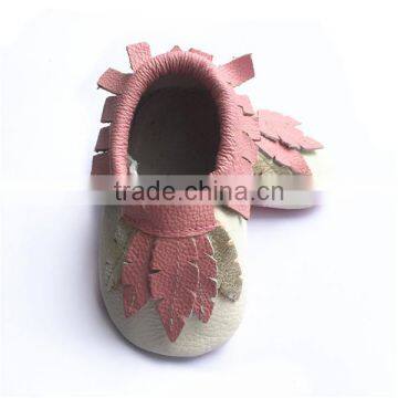 Wholesale Genuine Leather Baby Girl Shoes Moccasins photo-3