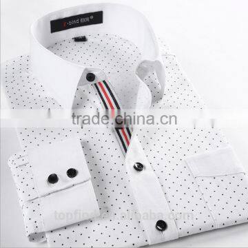 Hot sale polyester cotton special placket custom full-size printed man t-shirt