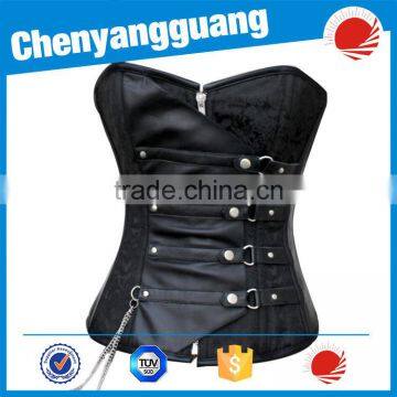 Weight Loss Zipper And Hook Underbust Body Shaper Corset photo-6