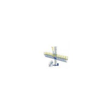 1000 kg Single Mast Climbing Work Platform for Working Height 100 m