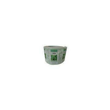 Permanent PE / BOPP Plastic Adhesive Labels For boby bath Packing
