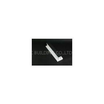 2.5mm Casement PVC Extrusion Profiles White 3 Chambers , Glossy Surface
