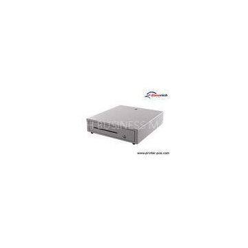 Heavy Duty POS Peripherals Manual Cashbox With Check Slot , POS Cash Drawer