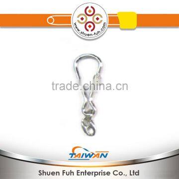 Exclamation caribiner forms Metal Key Chain