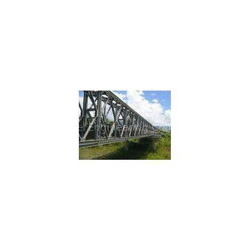 Hot Dip Galvanized and Welding, Braking, Rolling, Shearing Structural Steel Bailey Bridge