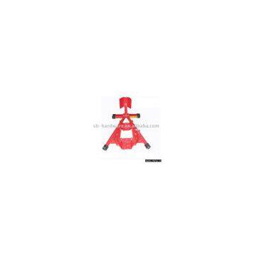 Motorcycle front wheel fasten lift table