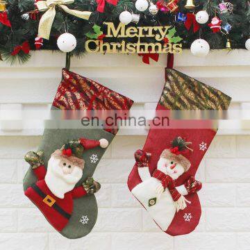 Christmas Decoration Gifts Bag Santa Claus Snowman Christmas Stocking