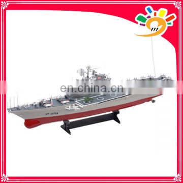 Remote Control Boats Hengtai Upgraded 1:275 Remote Control Model Aircraft Carrier High Speed RC Boat