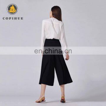 Factory Price High-end Casual Loose Cotton Pants Women photo-2