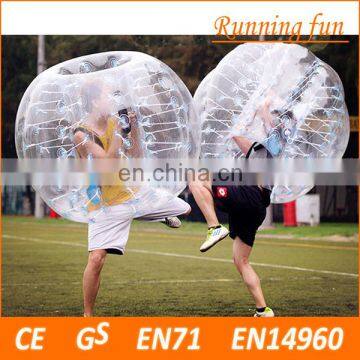 Hot!! best selling TPU/PVC clear inflatable ball, inflatable body zorbing ball for kids,inflatable bumper bubble ball