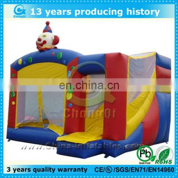 Popular clown inflatable bouncy castle for sale