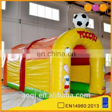 AOQI best selling inflatable football game from China professional manufacturer