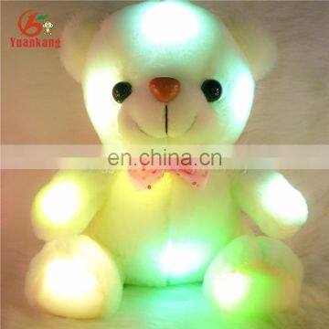 Wholesale led light-up teddy bear plush stuffed toy