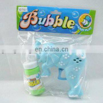 Hot sale plastic friction elephant bubble gun toy