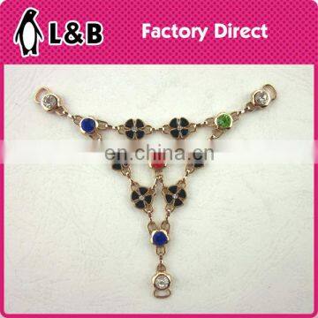 Latest Design Metal Material Fashion Y Shaped Shoes Buckles for Flip Flops photo-5