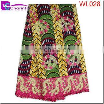 African Wax Print Fabric Lace WL026 photo-3