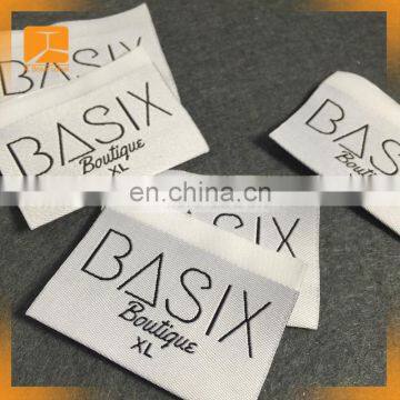 Any size designs woven label, neck lables, main label for clothing