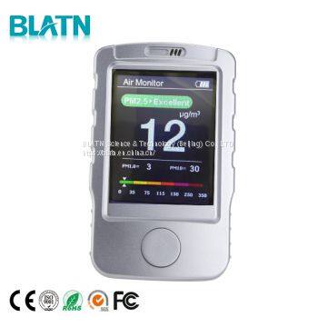 protable smart handhold HCHO CO2 PM2.5 PM10 4 in 1 gas detector