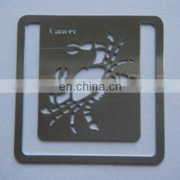 Lobster Promotional Silver Metal Bookmarks