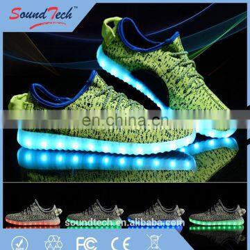 7colors Rechargeable Kids Shoes With Blinking Light Kids Led Flash Shoes