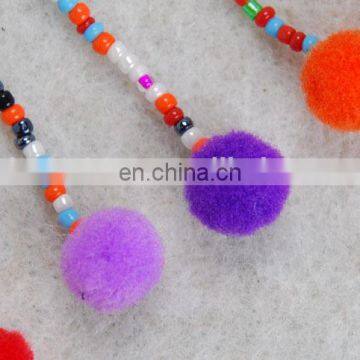 Good Quality Beaded Tassel National Style Pompom Frange photo-4